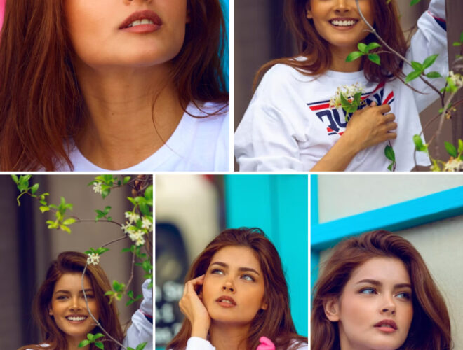 Crafting an IMG Model Comp Card on Zibfy