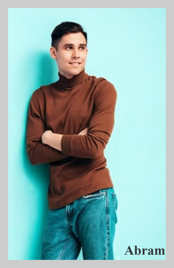 Professional Presentation: Dynamic Compcard Design for Men 2 Professional Presentation: Dynamic Compcard Design for Men