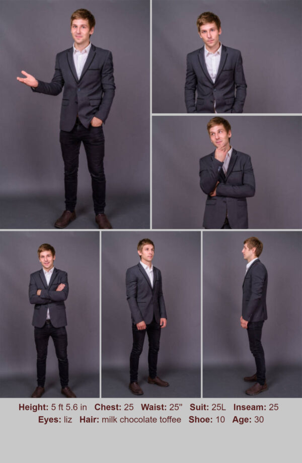 Top 10 Professional Model Comp Card Examples ZiBfY