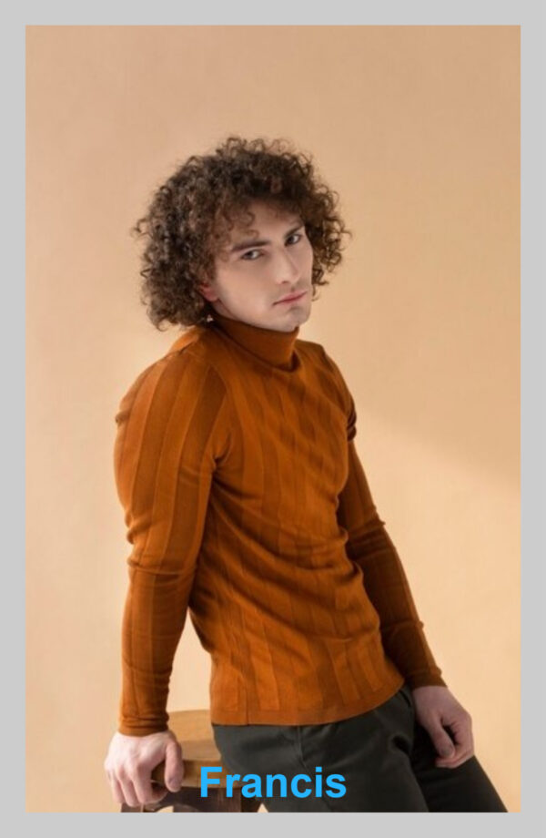 Impress with Confidence: Bold Compcard Template for Male Models 2 Impress with Confidence: Bold Compcard Template for Male Models