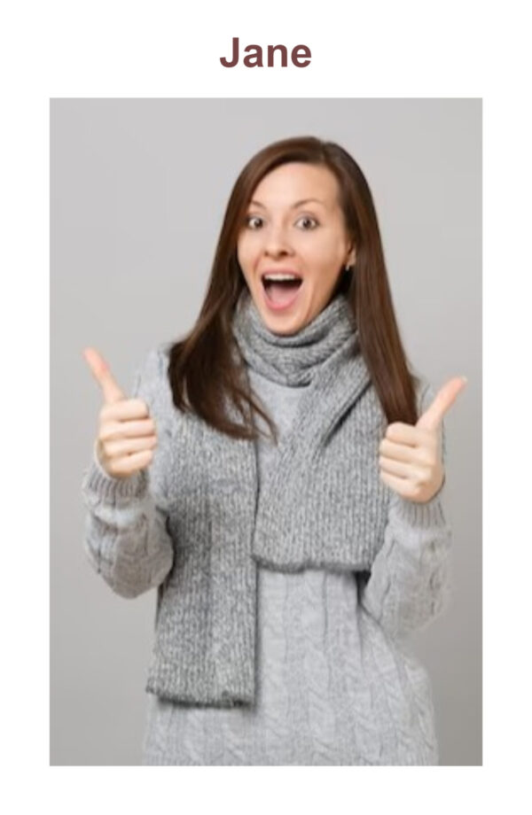 Effortless Elegance: Minimalist Compcard Template for Female Models 2 Effortless Elegance: Minimalist Compcard Template for Female Models