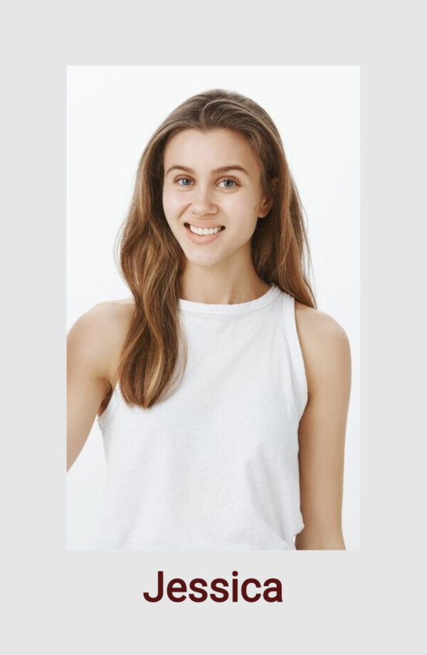 Dynamic Flair: Eye-Catching Compcard Template for Ambitious Female Talent 2 Dynamic Flair: Eye-Catching Compcard Template for Ambitious Female Talent