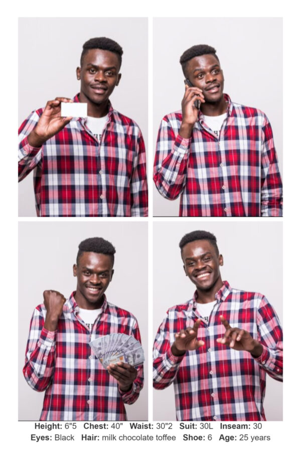 Prebuilt Comp card Templates