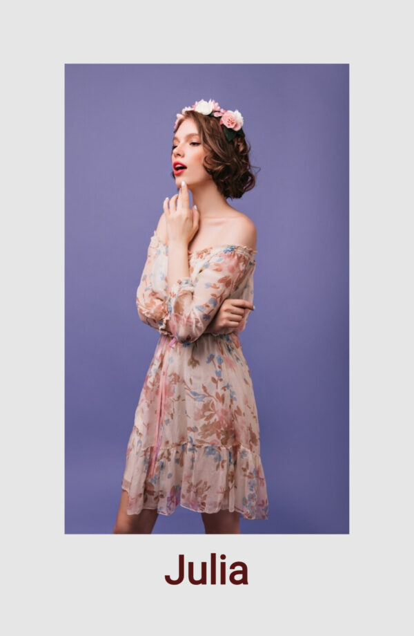 Graceful Confidence: Customizable Compcard Template for Emerging Female Models 2 Graceful Confidence: Customizable Compcard Template for Emerging Female Models