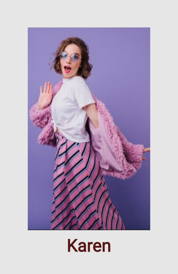 Chic Sensation: Elegant Compcard Template Designed for Female Actors 2 Chic Sensation: Elegant Compcard Template Designed for Female Actors