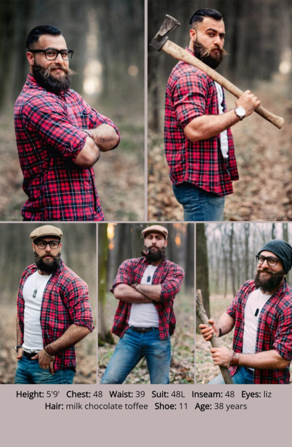 Prebuilt Comp card Templates