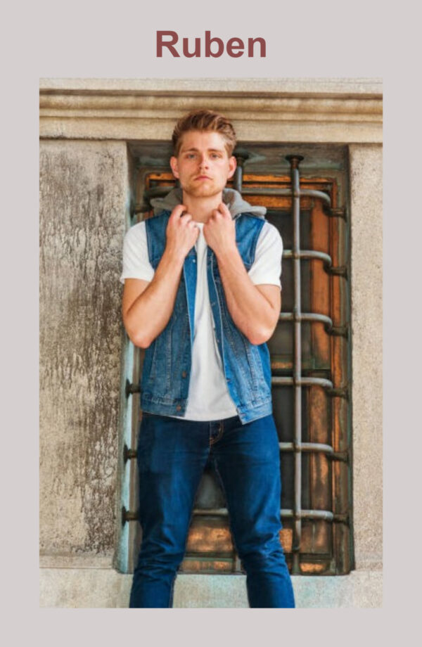 Simplify Your Portfolio: High-Quality Compcard Template for Men 2 Simplify Your Portfolio: High-Quality Compcard Template for Men