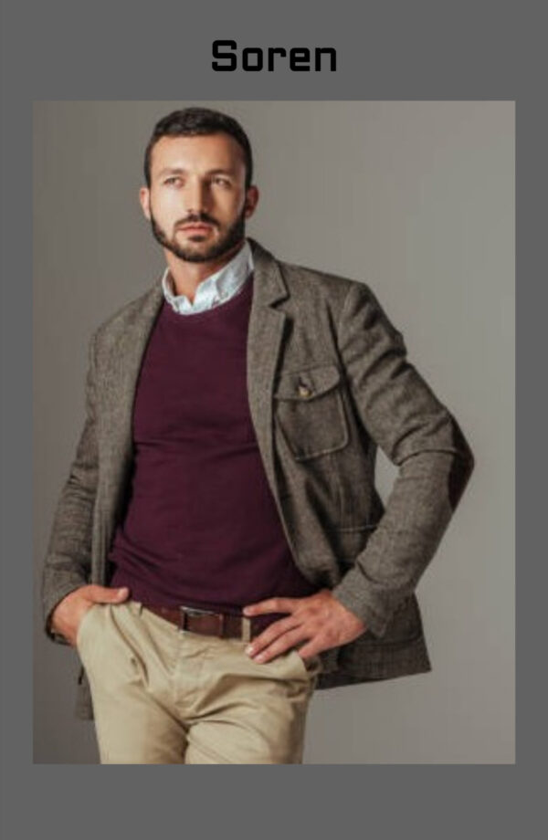 Customize Your Look: Unique Compcard Design for Male Models 2 Customize Your Look: Unique Compcard Design for Male Models