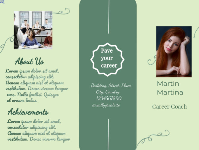 Creating Engaging Trifold Brochures with ZiBfY's Templates