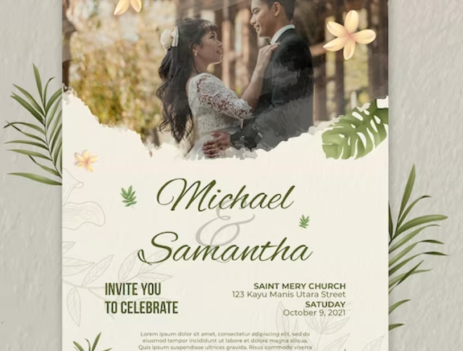 Creating Memorable Wedding Card Design with ZiBfY's Templates 11 Creating Memorable Wedding Card Design with ZiBfY's Templates
