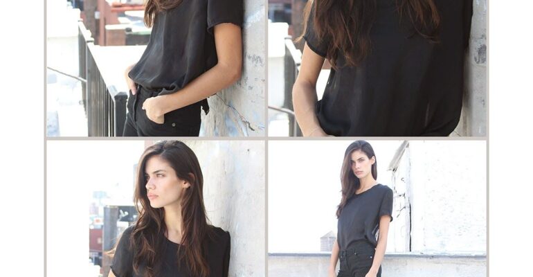 How to Design a Ford Models Comp Card on Zibfy