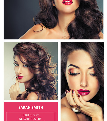 Crafting Your Personal Brand with 1000+ Model Comp Card Examples