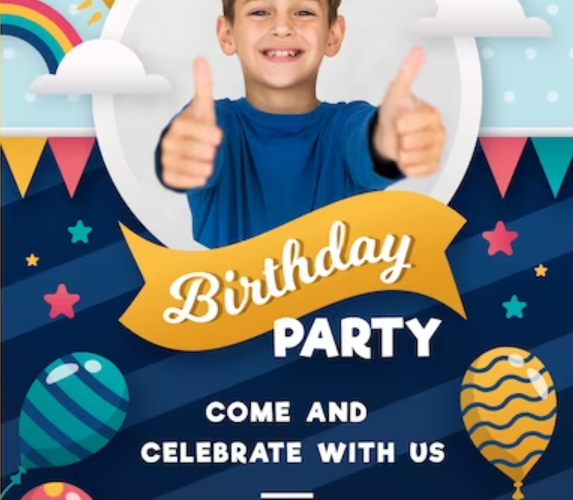 ZiBfY's Easy Create Invitation Card for Birthday Tool