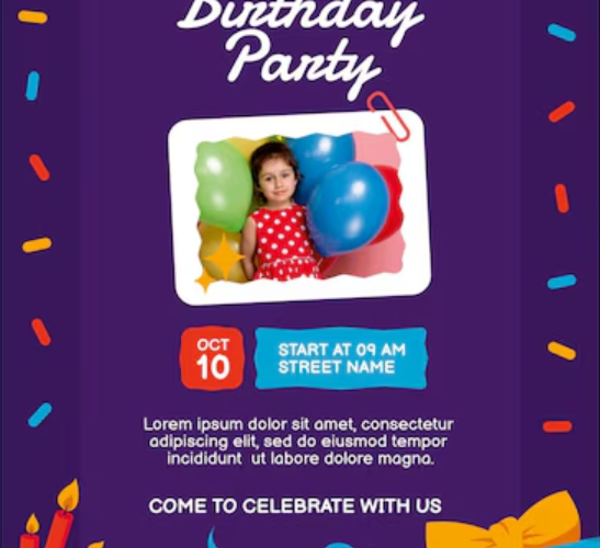 Creating a Buzz with Birthday Party Announcement Templates