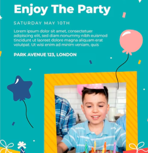 Celebrate for Free: Create Birthday Invitation Card Online Free on ZiBfY