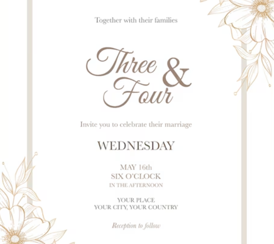 Tradition Meets Modern: Hindu Wedding Card Design on ZiBfY