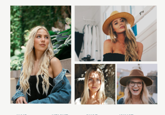 Key Elements of a Winning Female Model Comp Card