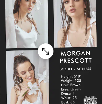 The Secret to a Successful Female Model Comp Card