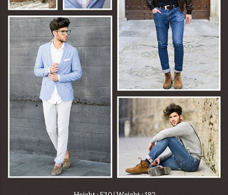 The Gold Standard: Ford Model Comp Card Examples