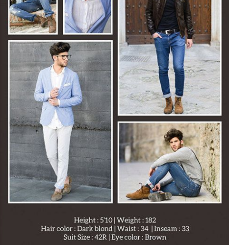 The Gold Standard: Ford Model Comp Card Examples