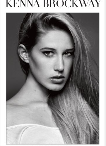 Get Inspired: Kendall Jenner Comp Card Designs on Zibfy