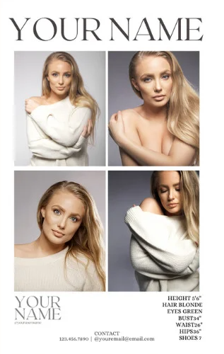 Behind the Scenes: How to Craft Celebrity-Level Comp Cards