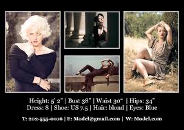 Using Model Comp Card Measurements to Your Advantage