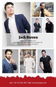 A Visual Journey Through Model Comp Card Examples